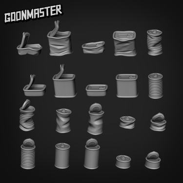 Basing Bits - Food Cans